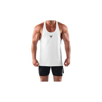 White Gym Tank